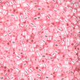 thumbnail image 2 of Miyuki Delica Seed Beads – Size 11/0 (1.6 mm), DB1335, Dyed Silver-Lined Light Pink, 7.2 g, Approx. 1440 Beads, 2 of 7