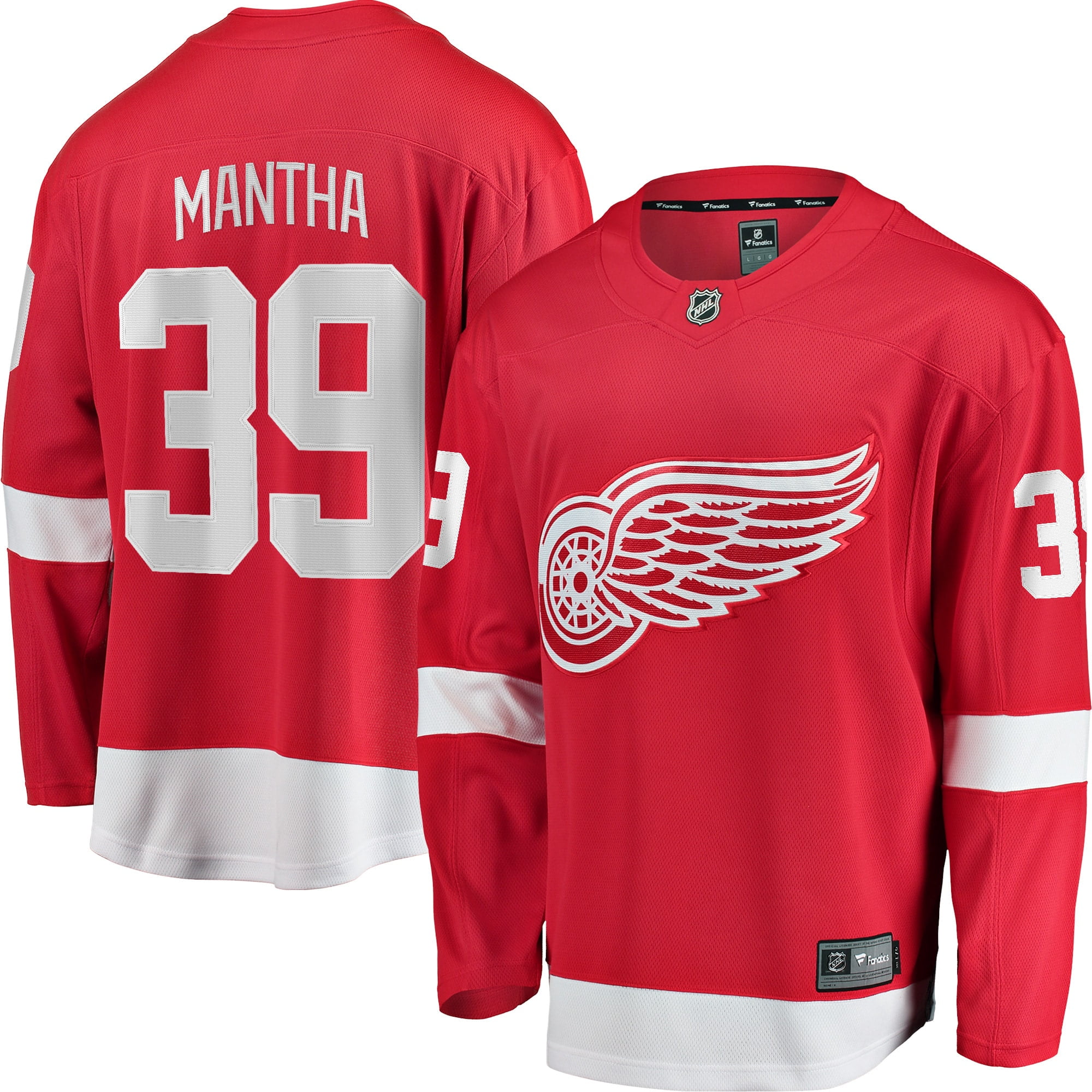 anthony mantha jersey number