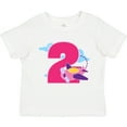 thumbnail image 3 of Inktastic 2nd Birthday Airplane Girls Pilot 2 Year Old Girls Toddler T-Shirt, 3 of 5