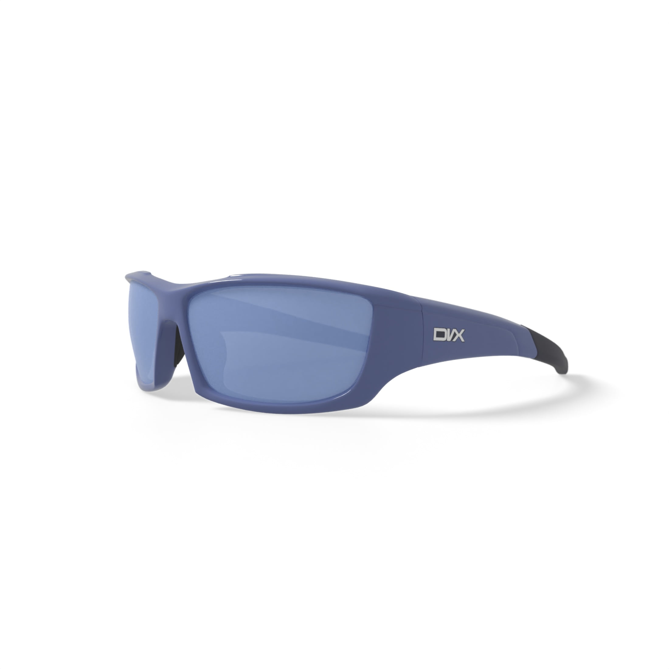 DVX Axon Sport Prescription Sunglasses, Silver Flash Lenses/Gunmetal Grey Frame, OSHA Compliant ANSI Z87.1