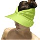 thumbnail image 1 of Sombreros de moda para mujer, visera solar, sombrero sólido ancho de verano, viseras de protección, gorra de playa con cola de caballo, sombrero para mujer, 1 of 4