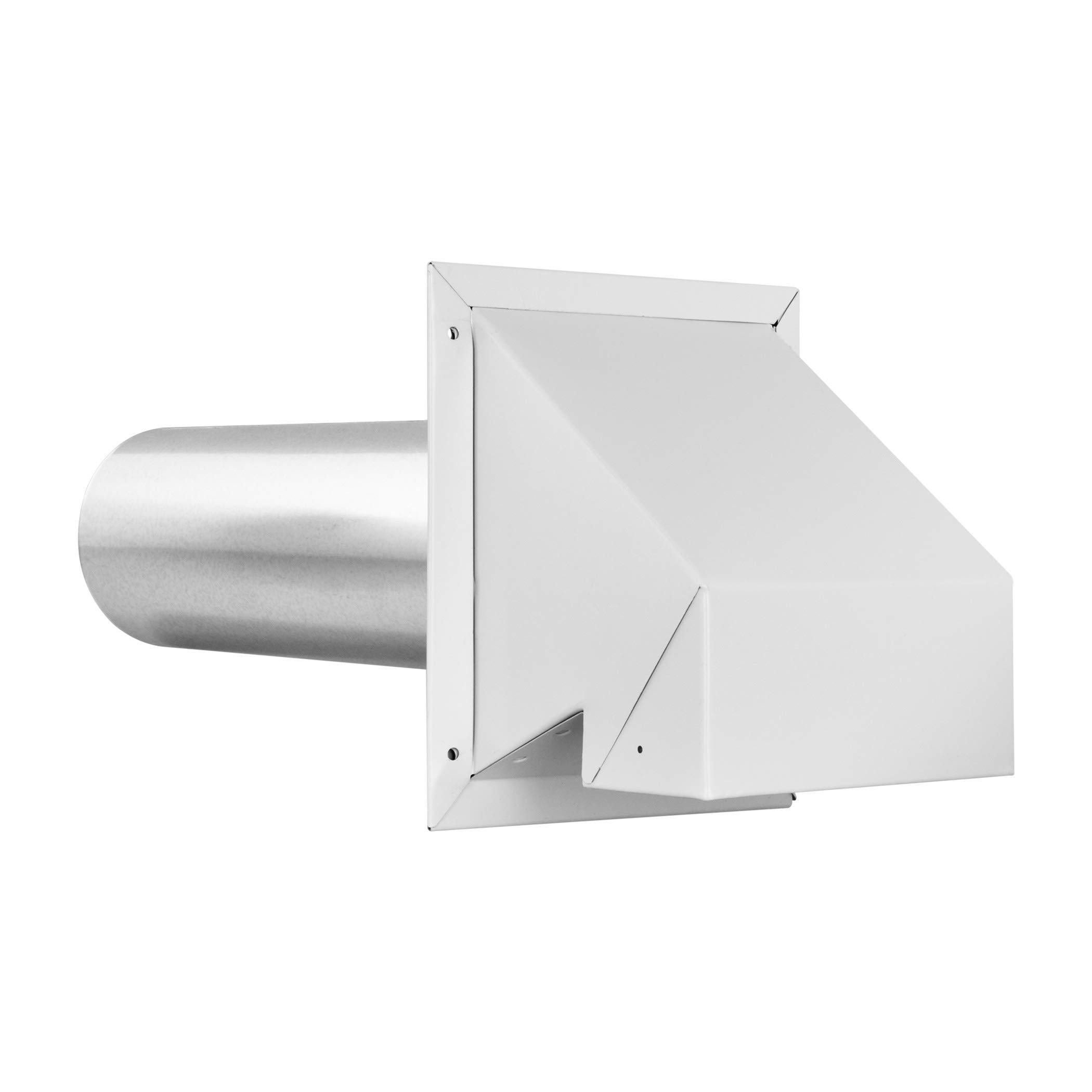 Imperial VT0501 4-Inch Exhaust Dryer Vent Cap, with Intake Hood Conversion, 1-Pack