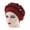 Wine Red, variant on Travelwant Women Turban Pre-Tied Bonnet Braid Turban African Head Wrap for Woman Cap Flower Braids Headdress Lightweight Twist Headwrap