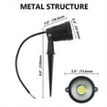 thumbnail image 3 of 4 Packs Garden Spot Lights Outdoor Landscape LED Lamp Pathway Yard Waterproof, 3 of 5