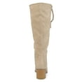 thumbnail image 4 of Journee Womens Sanora Stacked Heel Riding Boots, 4 of 10