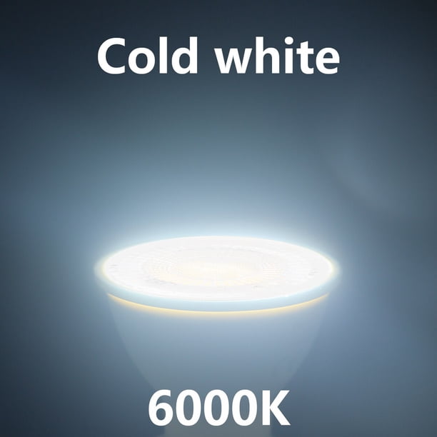 Foco LED MR16 GU5.3 GU10 3W-8W AC220V, bombilla Led con ángulo de haz de 38 120 grados para el hogar, Bombilla interior para mesa, 8 unidades