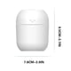 thumbnail image 2 of Humidificador para cara sonriente en casa, oficina, escritorio y dormitorio - Gran capacidad, funcionamiento silencioso, apagado automático, humidificador portátil de aire alimentado por USB con luz, 2 of 4