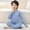 Blue, variant on Kids Thermal Underwear Set Soft Boys Winter Long Underwear Girls Base Layer Top Bottom Size 2T-18, Blue