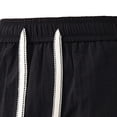 thumbnail image 2 of Men Cargo Shorts Pack Plus Size Cargo Shorts for Men, Fashion Elastic Waist Casual Shorts with Multi Pocket, Loose Hiking Sports Short Pants Black L, 2 of 8