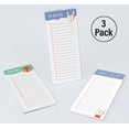thumbnail image 4 of Inkdotpot Pack of 3 Magnetic Fridge To-Do List Notepads- Magnetic Memo Pads For Refrigerator-(50 Sheets Each)-3Q, 4 of 7