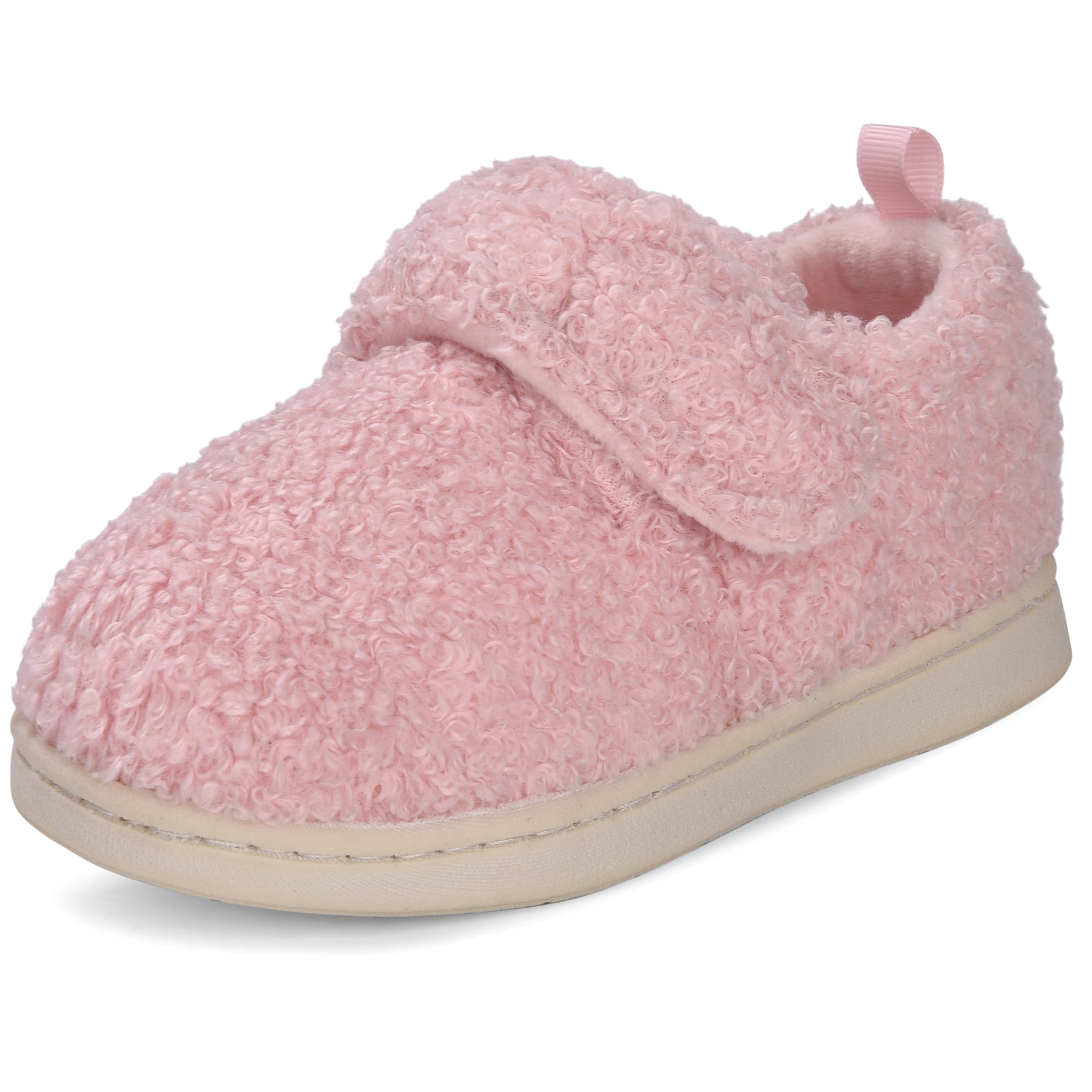 VONMAY Toddler Slippers Non-Slip Velcro House Shoes - Walmart.com