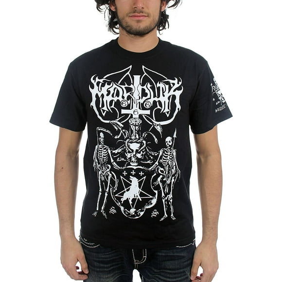 Marduk Mens Serpent Sermon T-Shirt Noir