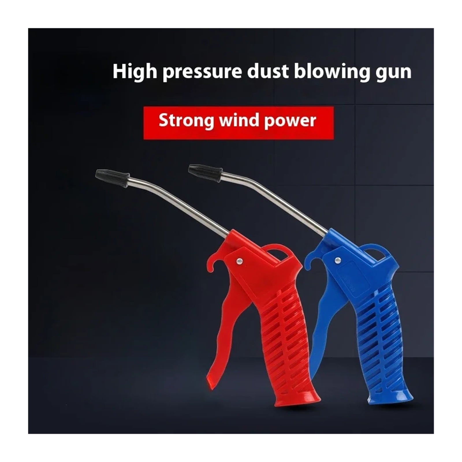 Air Blow Guns Pneumatic Dust Blowing Gun Air Pump Extended Nozzles High Pressure Dust Blowing Tool Air Duster Cleaning Tool ,Flexible