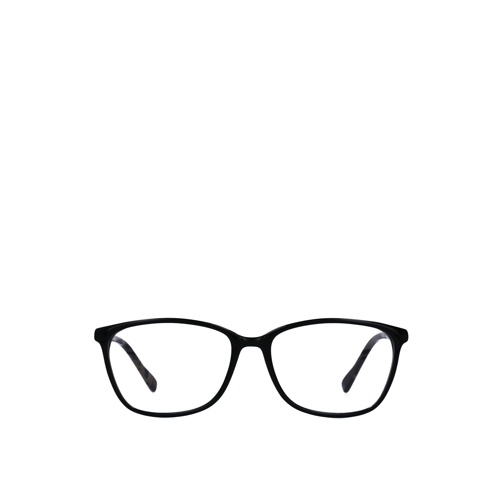 M America Women's Rx'able Square Plastic Eyeglasses, 54.5-16.0-145 , Autumn, Black Tortoise, 1 pair