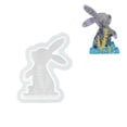 thumbnail image 2 of Qocolhg Easter Bunny Candle Mold, Candle Moulds for Candle Making, Reusable 3D Bunny Candle Mould, Easter Rabbit Silicone Moulds, DIY Silicone Bunny Moulds Casting Soap Moulds Easter Decoration, 2 of 6