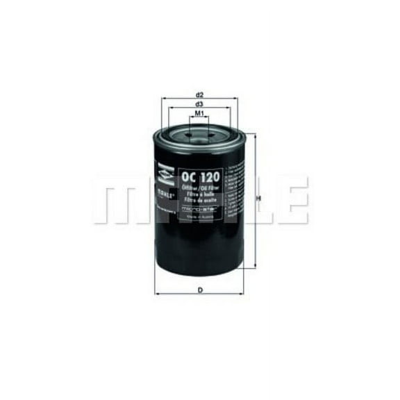 MAHLE OC 120 Engine Oil Filter