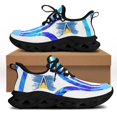 thumbnail image 1 of Zapatos planos con estampado de la isla de Santa Lucía para mujer, zapatillas modernas para primavera y verano, calzado deportivo plano., 1 of 6