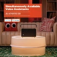 thumbnail image 6 of JBL Authentics 300 - Portable smart home speaker with Wi-Fi, Bluetooth and voice assistants with retro design. - Black, 6 of 24