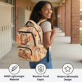 thumbnail image 4 of Pzuqiu Fire Basketball Capybara Boys Backpack Set 4 Piece 17 Inch Large Capacity School Bookbag with Insulated Lunch Bag Pencil Case Water Bottle Holder Schoolbag for 8-14 Elementary Middle School, 4 of 7