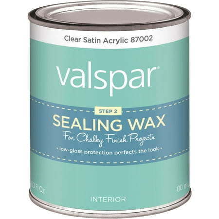 Valspar Chalky Finish Chalk Paint Sealing Wax