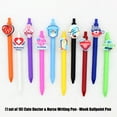 thumbnail image 2 of MOMOJIA 10Pcs Doctor Nurse Theme Ballpoint Pens for Hospital Workers 1.0mm Black Inks, 2 of 10