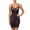 Black, variant on Women's Mesh Full Body Slip Shaper, Black