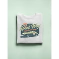 thumbnail image 3 of Speedway Classic - Retro Racing Car Graphic Men's Sweatshirt, 3 of 4
