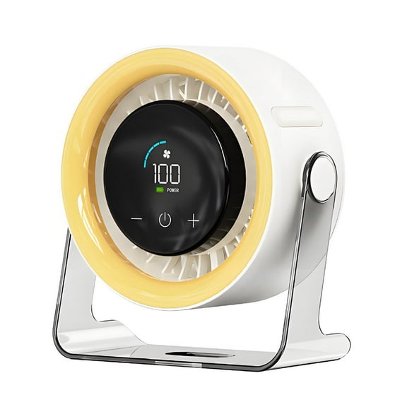 100 Speed Digital Display Mini USB Desk Fan For Personal And Use