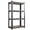 Black 23" × 45", variant on 5-Tier Adjustable Heavy Duty Metal Garage Storage Racking, Black - for Garage Tool Room Supermarket, Requires Assembly