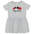 thumbnail image 3 of Inktastic Big Sister Girls Toddler Dress, 3 of 5