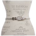 thumbnail image 2 of Women's Metal Elastic Belt With Square Single Prong Buckling, 2 of 3