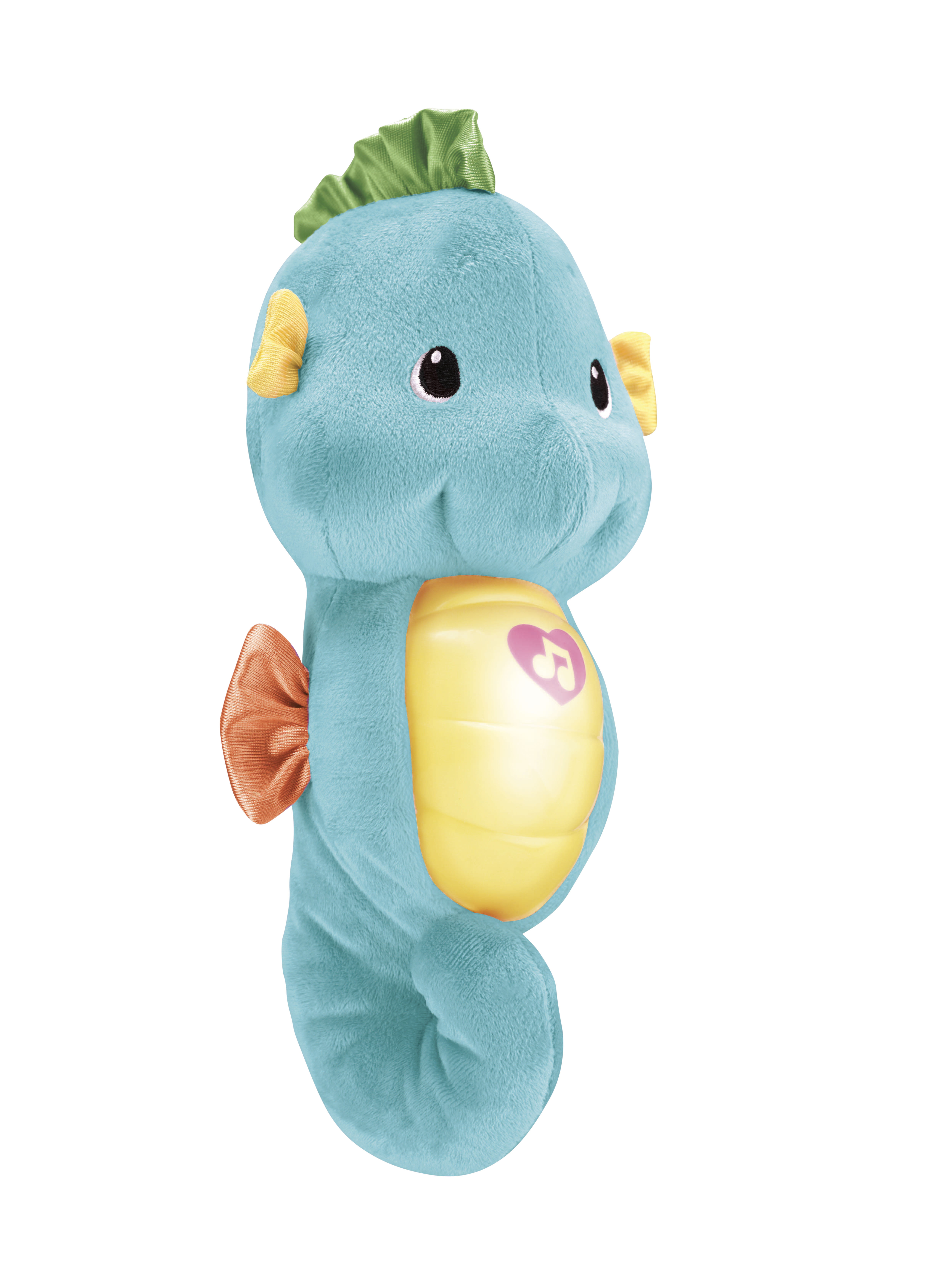 Fisher Price Blue Soothe & Glow Musical Baby Seahorse tested and work 