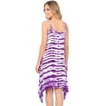 thumbnail image 2 of HAPPY BAY Women's Beachwear Swimsuit Coverups Summer Swim Beach Cover ups for Swimwear Women Bathing Suit Spaghetti Dress 12-14 Violet_AC194, 2 of 5