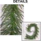 thumbnail image 4 of Guirnalda navideña artificial preiluminada de National Tree Company, verde, abeto Norwood, luces blancas, enchufable, colección navideña, 2,7 m, 4 of 8