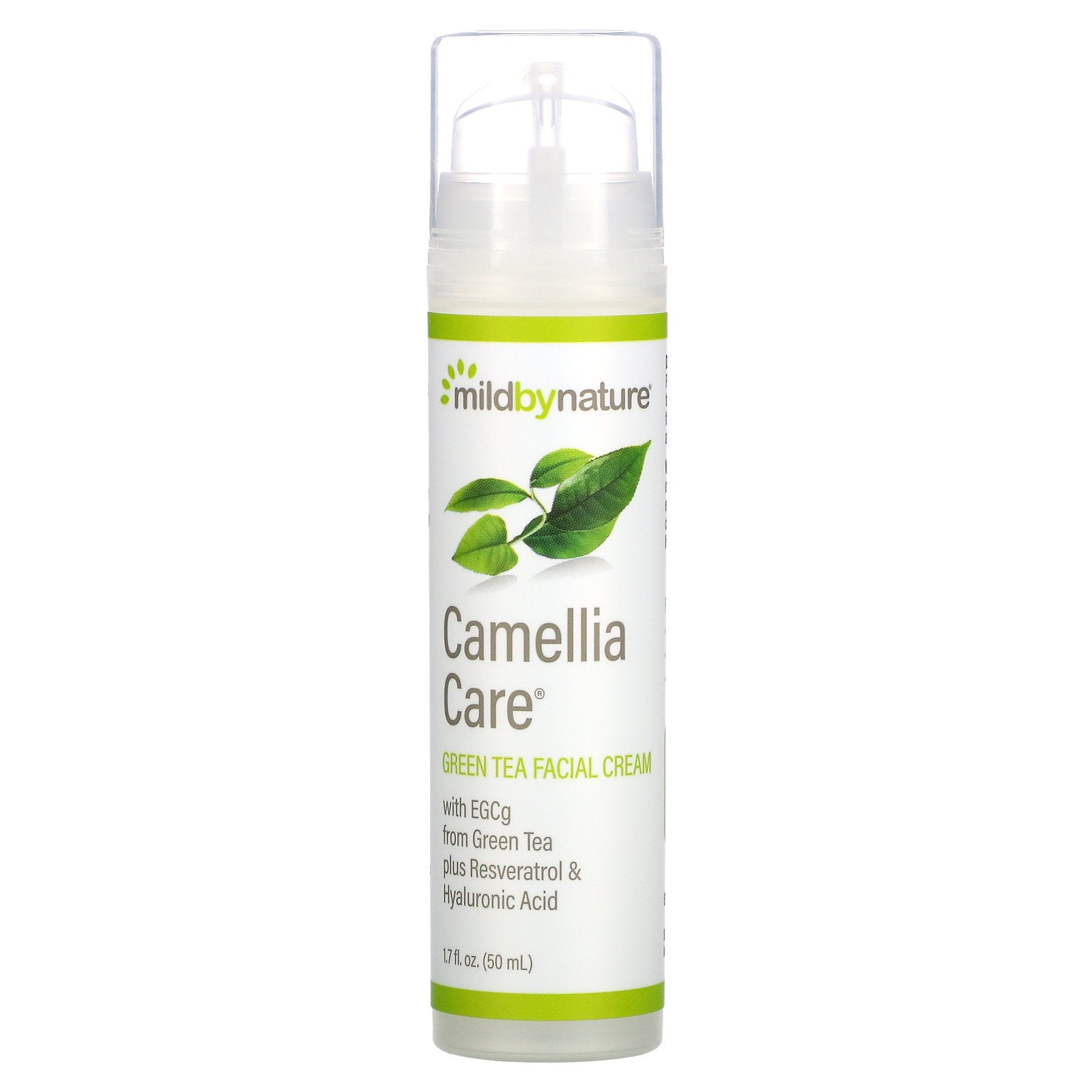 Camellia Care, EGCG Green Tea Skin Cream, 1.7 fl oz (50 ml), Mild By Nature