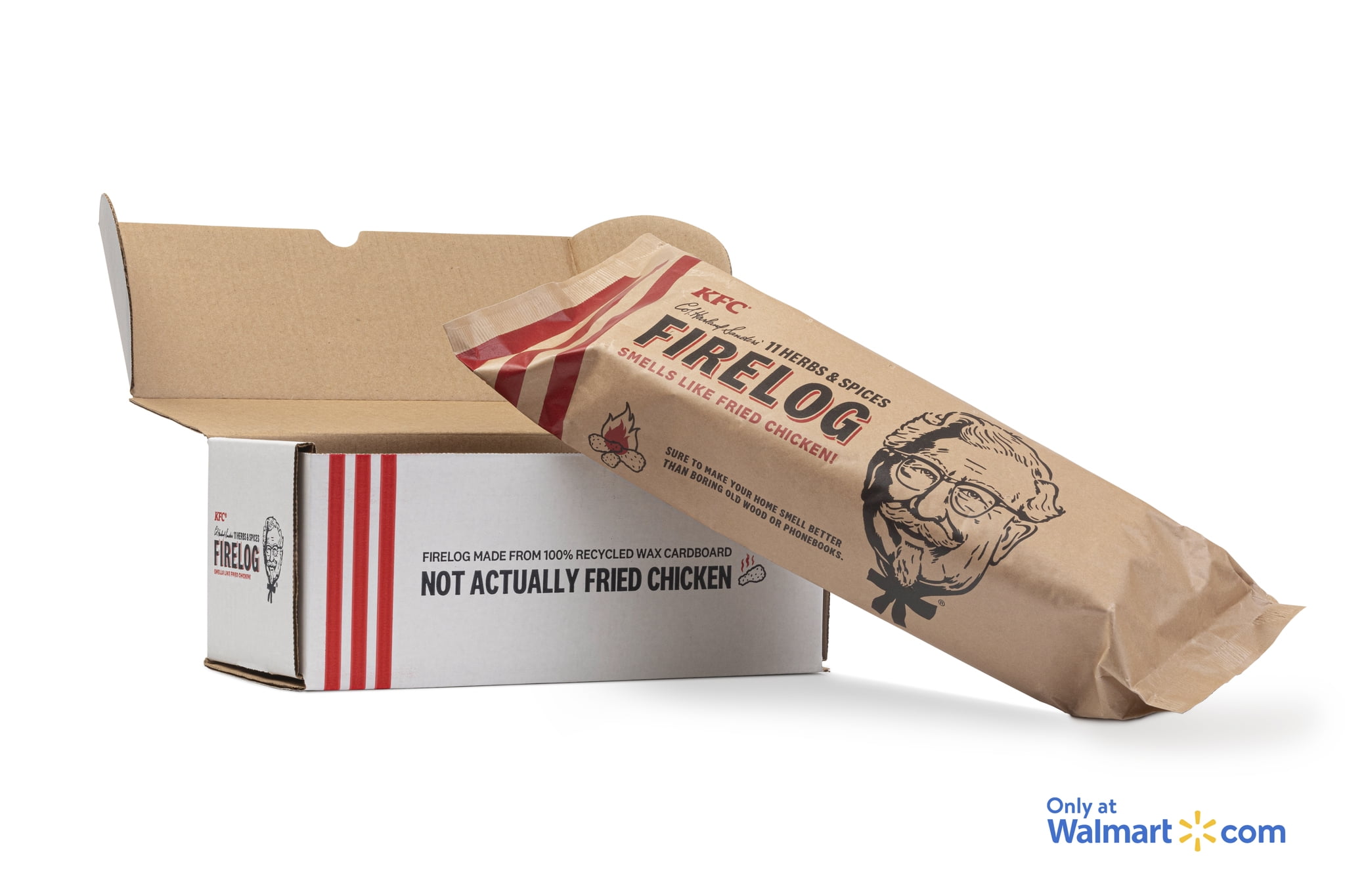 Kfc Limited Edition 11 Herbs Spices Firelog By Enviro Log