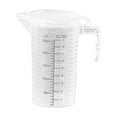 thumbnail image 3 of Taza medidora transparente, recipiente medidor con asa, resistente a la oxidación, utensilios de cocina para pastelería, jarra medidora multiusos 250ml, 3 of 10