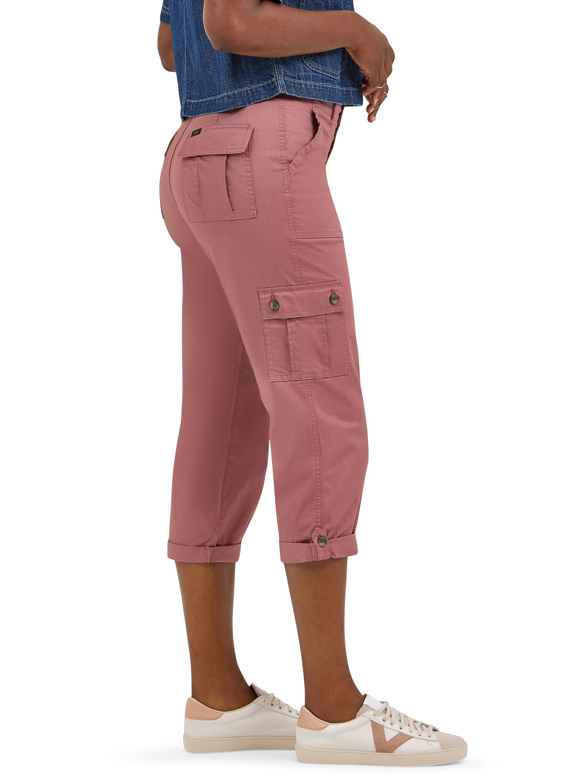 Lee Women's Flex to Go Mid Rise Capri Pants, Sizes 2-18