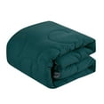 thumbnail image 5 of Bed-in-a-Bag 9-pieces Valda Green Comforter and Sheet Set Cal King Size Gray Bed in Bag, 5 of 9