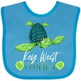 thumbnail image 3 of Inktastic Key West, Florida Happy Sea Turtle Boys or Girls Baby Bib, 3 of 4
