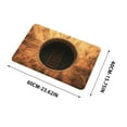 thumbnail image 3 of Fwttom Carpet, Optical Rug Bottomless Hole Doormat Indoor Outdoor Use for Entrance Living Room, 3 of 5