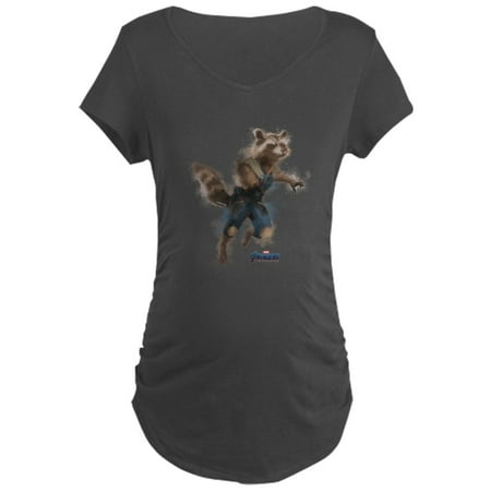

CafePress - Rocket Raccoon Maternity Dark T Shirt - Maternity Dark T-Shirt