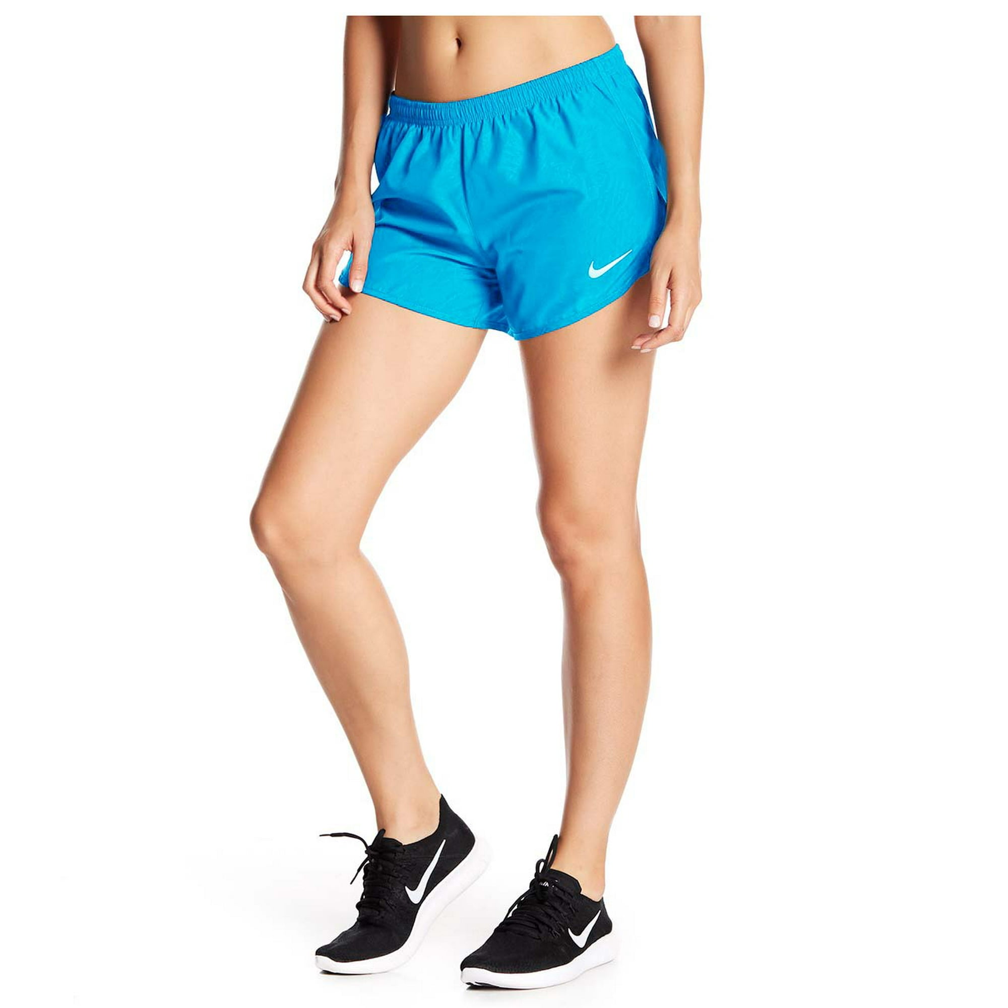 Nike Women's Dri-FIT 3” Tempo Running Shorts Light Blue 2X