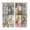 Light Green, variant on Elegant Spring Floral Kitchen Curtains 63 Inch Length, Farmhouse Summer Botanical Plaid Grommet Top Bedroom Living Room Curtains, Light Filtering Cafe Curtain Drapes 2 Panels Set 84''x63''