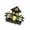 Black, Yellow, variant on 1 Pc Halloween Castle Style Hair Clips for Women 2.76' Length Black Yellow