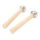 thumbnail image 5 of Juguete De Percusión De Madera, 2 Campanas De Mano Orff De 12 Cm, Cabeza De Hierro, Sonido Agradable, De Madera De Abedul Para Reuniones Navideñas, 5 of 7