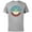 Athletic Heather, variant on Star Wars The Mandalorian the Child Americana - Short Sleeve Cotton T-Shirt for Adults - Customized-Athletic Heather