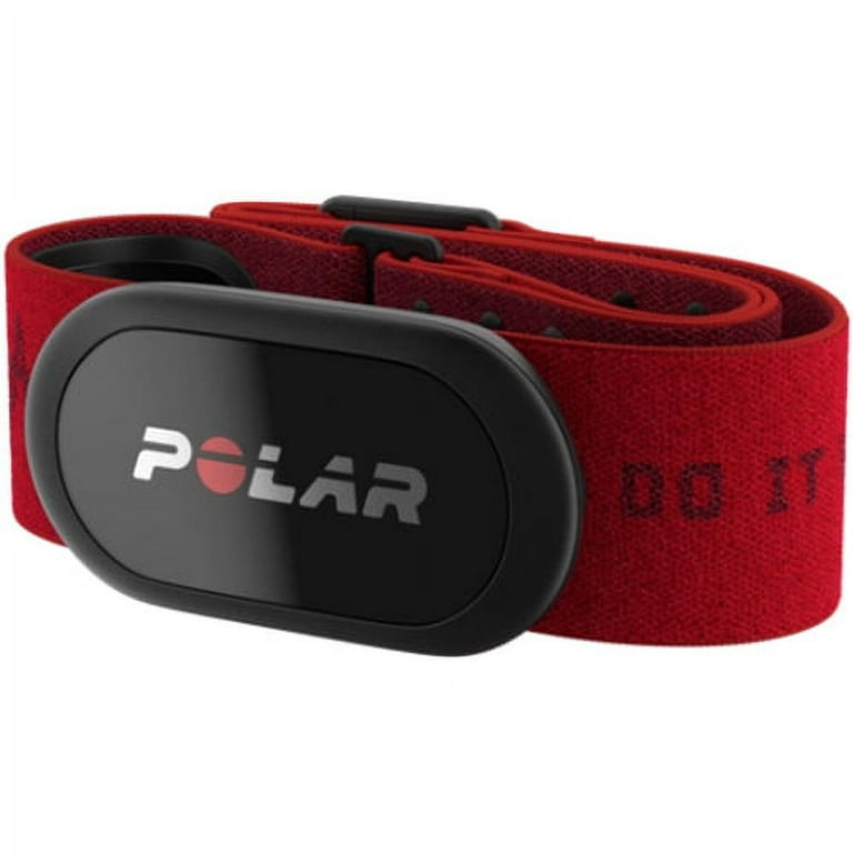 Polar H10 ANT+ Bluetooth Heart Rate Monitor Chest Strap, M-XXL Red