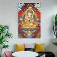 thumbnail image 6 of Vajrasattva Yab Yum Thangka Poster Home Decor Poster Wall Art Hanging Picture Print Bedroom Decorative Painting Posters Room Aesthetic 16x24inch(40x60cm), 6 of 17