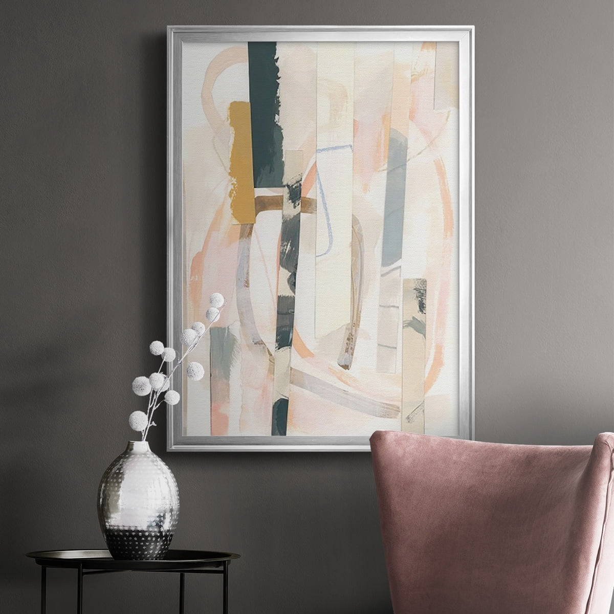 Melon Litmus II Premium Framed Print, in Gold, Black, or Silver - Ready to Hang